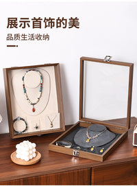 Multifunctional Jewelry Box with Lid for Rings, Earrings, and Bracelets
