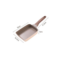 Tamagoyaki Pan Deepened Design Deep Nonstick Skillet Ceramic Coating