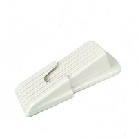 Non-Slip Rubber Door Stopper Ribbed Wedge Door Stop Compact Doorstop Lightweight for Home