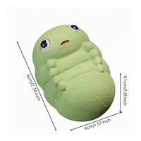 Tea Pet Segmented Body Zisha Clay Tea Pet Big Eyes for Display