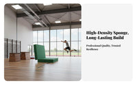 Thickened & Wear-Resistant High Jump Landing Landing Area Folds in Half Tumbling Sponge Mat Shock Absorption Thick Crash Landing Mat Multi-Purpose for Gymnasts, Combat Artists, Dance Studio, Climbing Gym, Cheerleading, Gymnasium