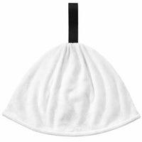 Quick Dry Terry Cloth Sauna Hat, Strong Water Absorption Sauna Hat, Ergonomic Sauna Hat for Steam, Prevents Hair Flattening S