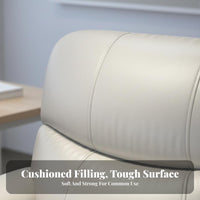 Single-Seater Recliner Ergonomic Design Recliner with Footrest Full-rotationDegree Rotating Base for E-Sports Participants