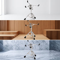 Adjustable Snare Drum Stand Stable Tripod Snare Stand Foldable Hardware for Drummers, Beginners, Practice Pads
