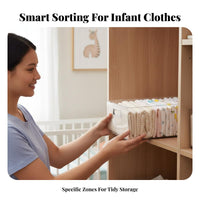 Stackable Clothes Drawer Space-Saving Pull-extendable Wardrobe Basket Large Capacity