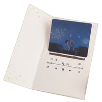 Recording Pop-Up Greeting Card, 3D Design, Couple Confession, Holiday Gift