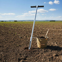 T Handle Soil Sampler Heavy Duty Soil Sampling Tool Easy to Clean