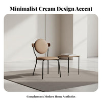 Round Back Chair Designer Design Indoor Furniture Minimalist Design for Showroom