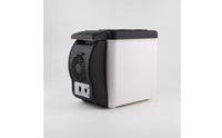 12V Car Cooler-Warmer Compact Cooler and Warmer Two-Modefunction Portable Refrigerator with Strap Small for Travelers, Commuters, Road Trips, Picnics