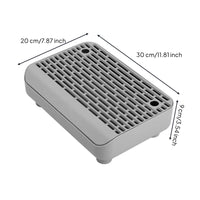Sifting Board with Tray Anti-Tracking Pet Accessory Rectangular for Apartments