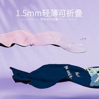 SanFan Suede Yoga Mat Portable Natural Rubber Yoga Towel Mat Home Sweat-Absorbent Anti-Slip Fitness Mat