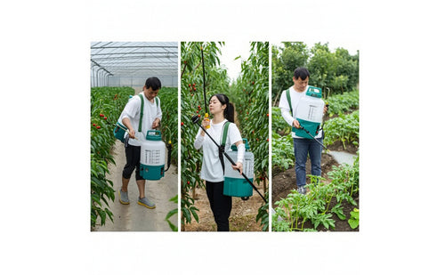 Rechargeable Electric Backpack Sprayer Cordless Backpack Sprayer with Wand Adjustable Handheld for Outdoor