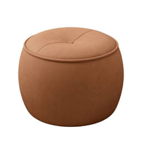 Round Ottoman Comfortable Footrest Multifunctional for Entryway