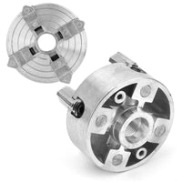 4-Jaw Separate-Jaw Chuck Includes Connecting Rod Mini Lathe Chuck Zinc Alloy Machine Tool Accessory