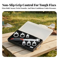 7 Pieces Heavy Duty Ratchet Wrench Kit