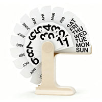 Desktop Flip Calendar Space Saving Date Board Reusable