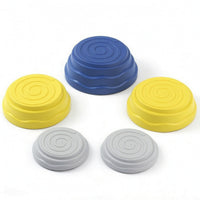 5 Pieces Stepping Stones with Non-Slip Bottom Molded Stepping Stones with Anti-Slip Pads Toy Low-Height Thickened for Children