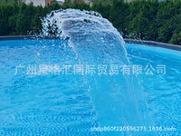 跨境新品 swimming pool fountain 泳池喷泉直接安装趣味工具
