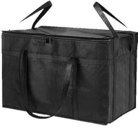 Large Capacity Foldable Insulated Cooler Bag with Handles for Picnic and Travel