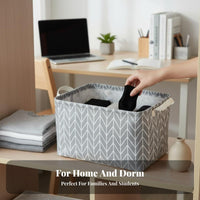 Foldable Drawer container adaptable Closet Organizer Stackable for Dorm Room