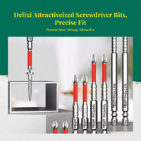 Attractive screwdriver piece, high-hardness Phillips drill adapter, strong magnetism, resistantslip, professional tool for repair, installation, and DIY projects.