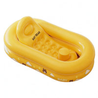 Inflatable Baby Bathtub Cushioned Inflatable Baby Tub Easy Unfold for Home