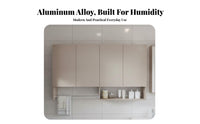 Washroom Wall Cabinet Waterproof Washroom Storage Cabinet Humidity-Resistant-Resistant Wall Mounted Storage Cupboard for Families, Adults, Balcony
