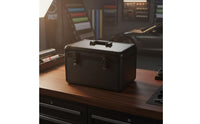 Tool Storage Box Portable Tool Box with Tray Divided Removable for Car Detailers, Workshop, Garage