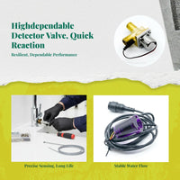 Infrared Detector Faucet Controller, Automatic Water-Saving Solenoid Valve, Compatible Adapter, Easy Installation