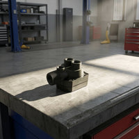 Replacement Tire Changer Valve Rapid Valve with Quick-Connect Fittings Heavy-Duty Machine Part Universal for Mechanics, Garage
