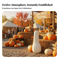 Decorative Gourd Model Lifelike Artificial Harvest Gourd Rustic for Bowl Filler