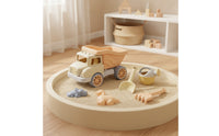 Eco-Friendly Toy Construction Vehicle Interactive Toy Truck Outdoor Sand Play Vehicle Durable for Children, Toddlers, Children, Beach, Sandbox, Backyard