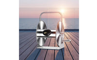 Stainless Steel Hose Reel Easy to Wind Yard Equipment for Car Wash
