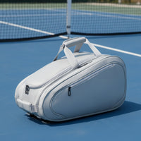 Pickleball Bag Water-Resistant Badminton Bag Backpack with Shoe Compartment for Athletes