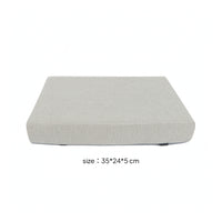 Chair Cushion with Straps High-Density Chair Pad with Straps Woven for Dorm Room