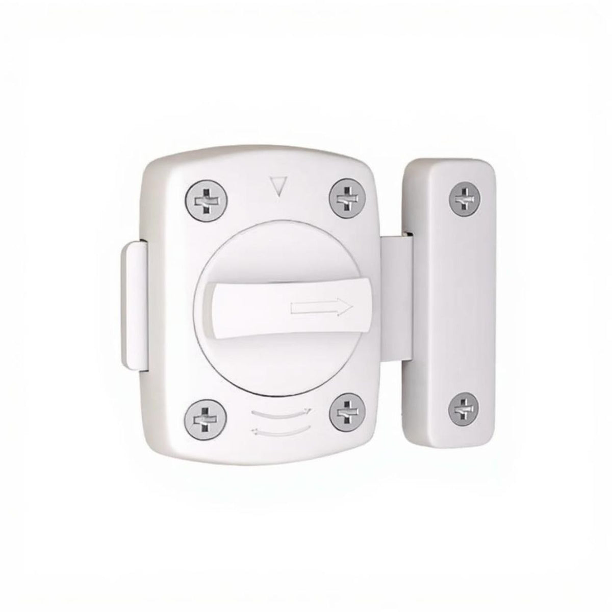 Slide Bolt Door Lock, No-Drill Hasp Latch for Bathroom, Bedroom, Closet, Enhanced Privacy, Easy Installation, Stainless Steel