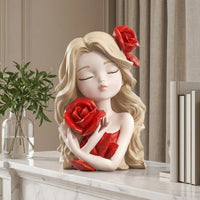 Piggy Bank Cute Girl Coin Bank Luxury Look for Girls