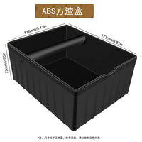 黑色家用咖啡渣桶收纳工具迷你粉渣桶敲渣盒加厚塑料咖啡机配件