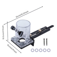 Router Circle Cutting Jig Multi-Precision Tool Circle Cutter Stable Carpentry Tool for Woodworkers, Carpenters, Wood Shop, Guitar Making