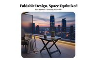 Foldable outdoor Table space-saving Portable Furniture Lightweight for Beach, Families