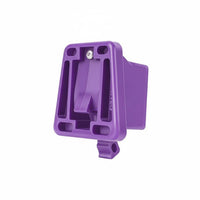 Front Adapter Bracket Molded Bike Bag Mount Buckle with Mounting Hardware Compact Adapter Mount for Commuters