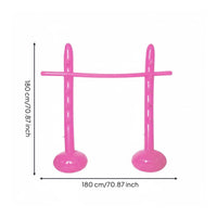 Inflatable   Jump Game Promotes Active Play Portable Backyard Game Water-Fillable Base Adjustable