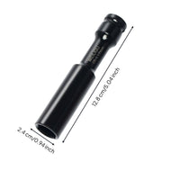 Drive Socket, Extended Thin Wall, High Strength, Hardened, Power Wrench Accessory for wiring Repair and Maintenance, Compatible with Multiple Sizes