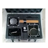 AL-6800 Medium Diaphragm Condenser Microphone with Metal Body for Live Streaming and Recording