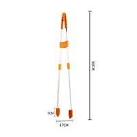 2 Pieces Long Reach Litter Picker Heavy Duty Trash Picker Grabber Rust Resistant