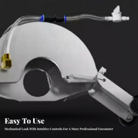 Water-Spraying Dust Cover Enhanced Safety Power Tool Accessory for Workshops