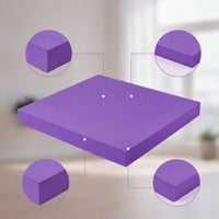 Anti-Slip Balance Pad Rectangular Balance Exercise Pad Soft Stability Coach Portable for Home Gym, Planks