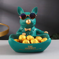 French Bulldog Key Holder Handmade Dog Key Holder Mess Organizer for Desk