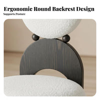 Earring Chair Retro Aesthetic Household Furniture Soft Padded Cushion