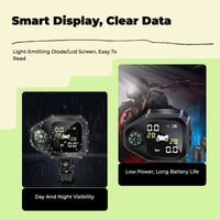 Motorcycle Tire Pressure Monitoring System, Cordless, LCD